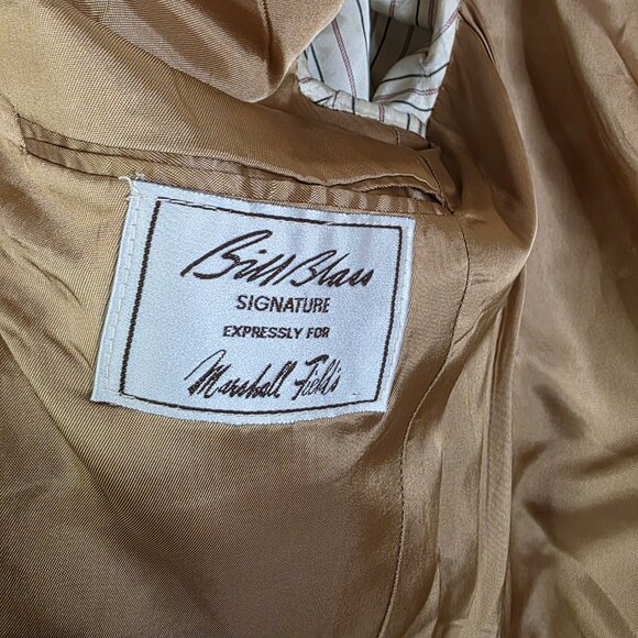 Bill Blass 100% Camel Hair Blazer Men’s 38R Tan Sport Coat Made in USA Vintage - Picture 3 of 9